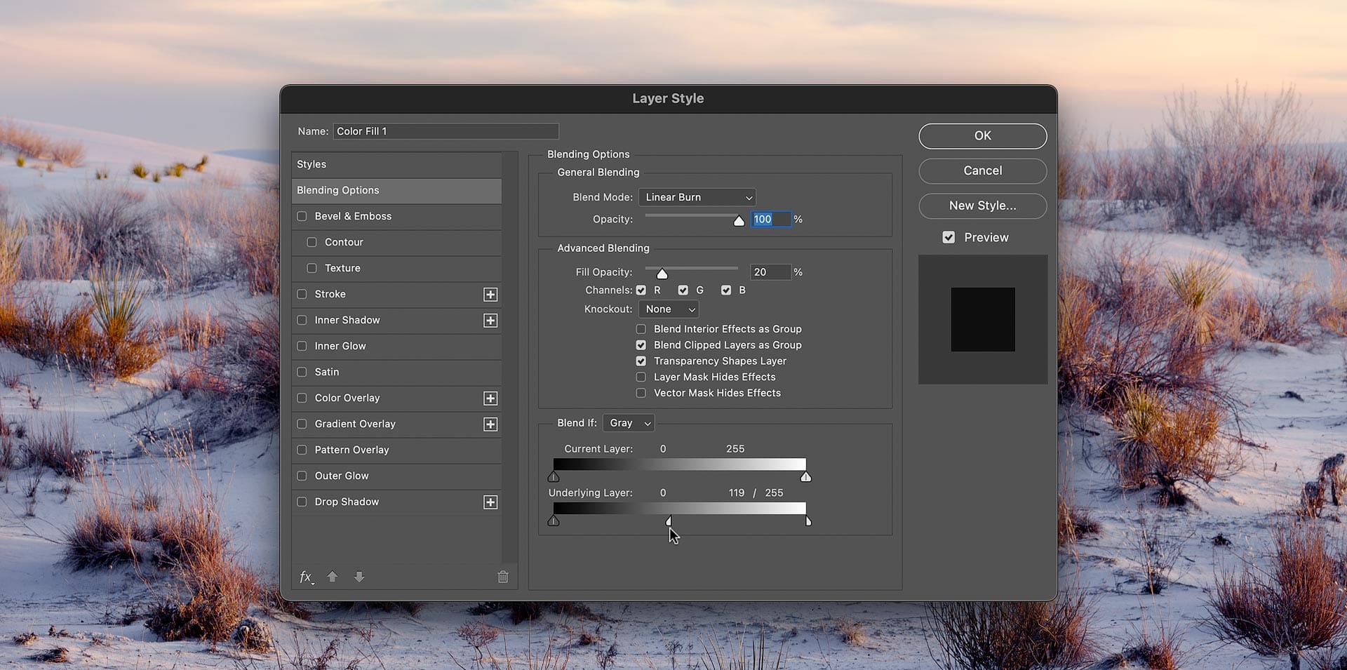 Better color grading using Photoshop blend modes