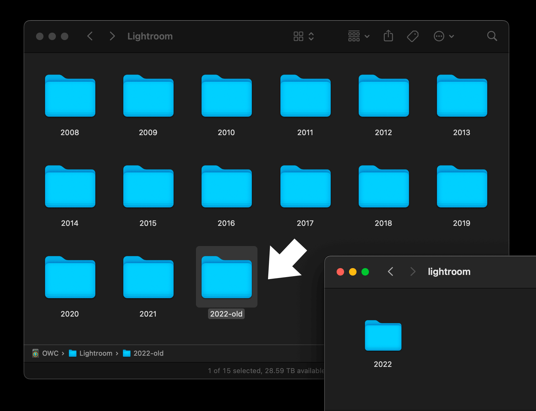 How to move a Lightroom Classic catalog to a different drive