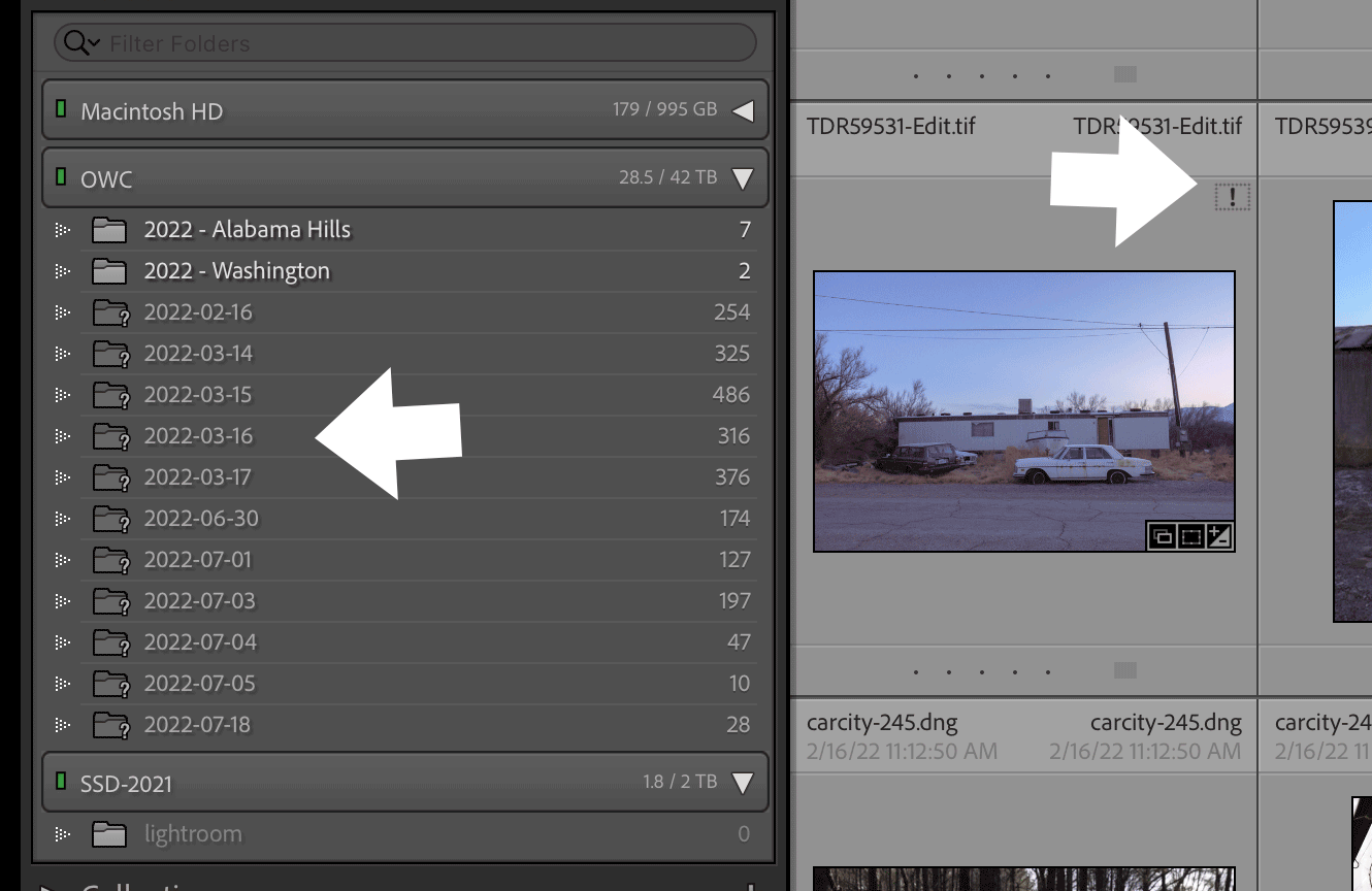 How to move a Lightroom Classic catalog to a different drive