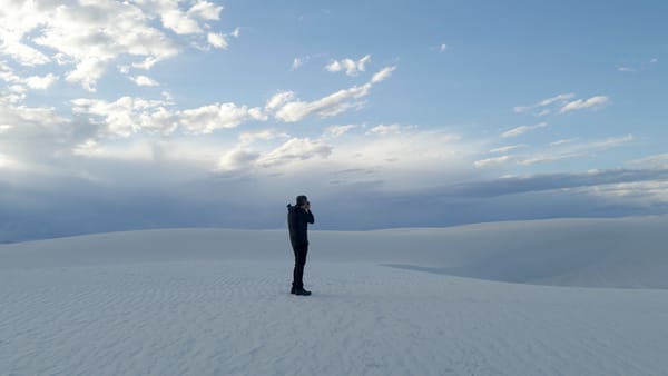 My new super lightweight video rig (used at White Sands)